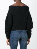 off-shoulder jumper
