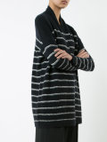 striped cardi-coat 