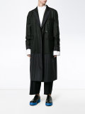 stripe overcoat 
