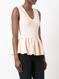 ruffle hem tank 