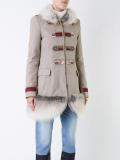 fur trim coat 