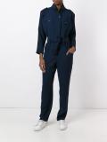high neck belted jumpsuit