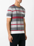 check knit T-shirt