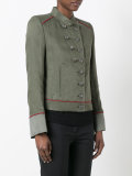 military stand-up collar jacket