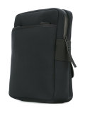 logo patch messenger bag