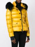 zipped hooded jacket