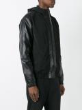 hooded windbreaker