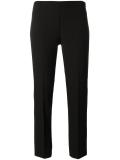slim-fit cropped trousers