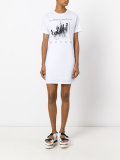 printed T-shirt dress