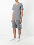 Versace Gym logo print shorts