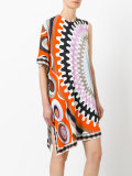 printed shift dress 