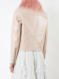 Blush Taffy biker jacket