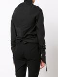 twisted bow detail shirt