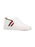 stripe slip-on trainers