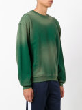 faded effect sweatshirt