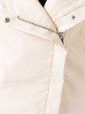 hooded biker jacket