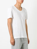 'follow me' print T-shirt