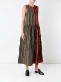 striped maxi dress
