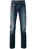 beaded charm jeans