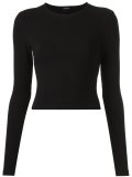 long sleeves crop top