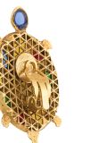 gripoix turtle clip-on earrings