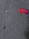 double heart cardigan