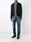 straight-leg jeans