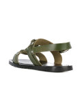 buckled sandals 