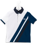 colour block polo shirt