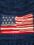 American flag beanie hat