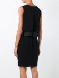 ruffle detail dress