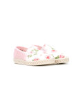 floral print ballerinas