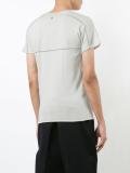 rear zip detail T-shirt 