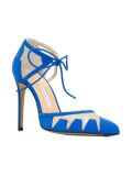 sheer detailing pumps