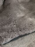 rabbit fur blanket