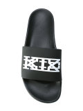 logo slip-on sandals