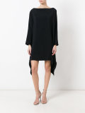 draped dress