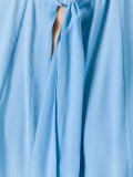 asymmetric sleeveless midi dress