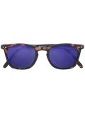 tortoise square shaped sunglasses