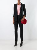 slim-fit tailored trousers