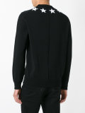 star appliqué sweatshirt