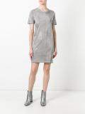microstudded T-shirt dress