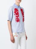 embroidered shirt