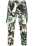 floral cropped trousers 