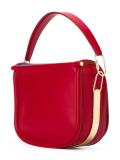 smoking lips embroidered 'Carson' shoulder bag