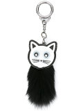 cat shaped keyring