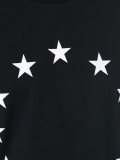 circular star print T-shirt