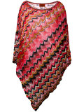 zigzag poncho 