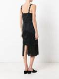 under panel pleated dress