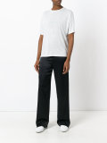 fluid wide-leg trousers